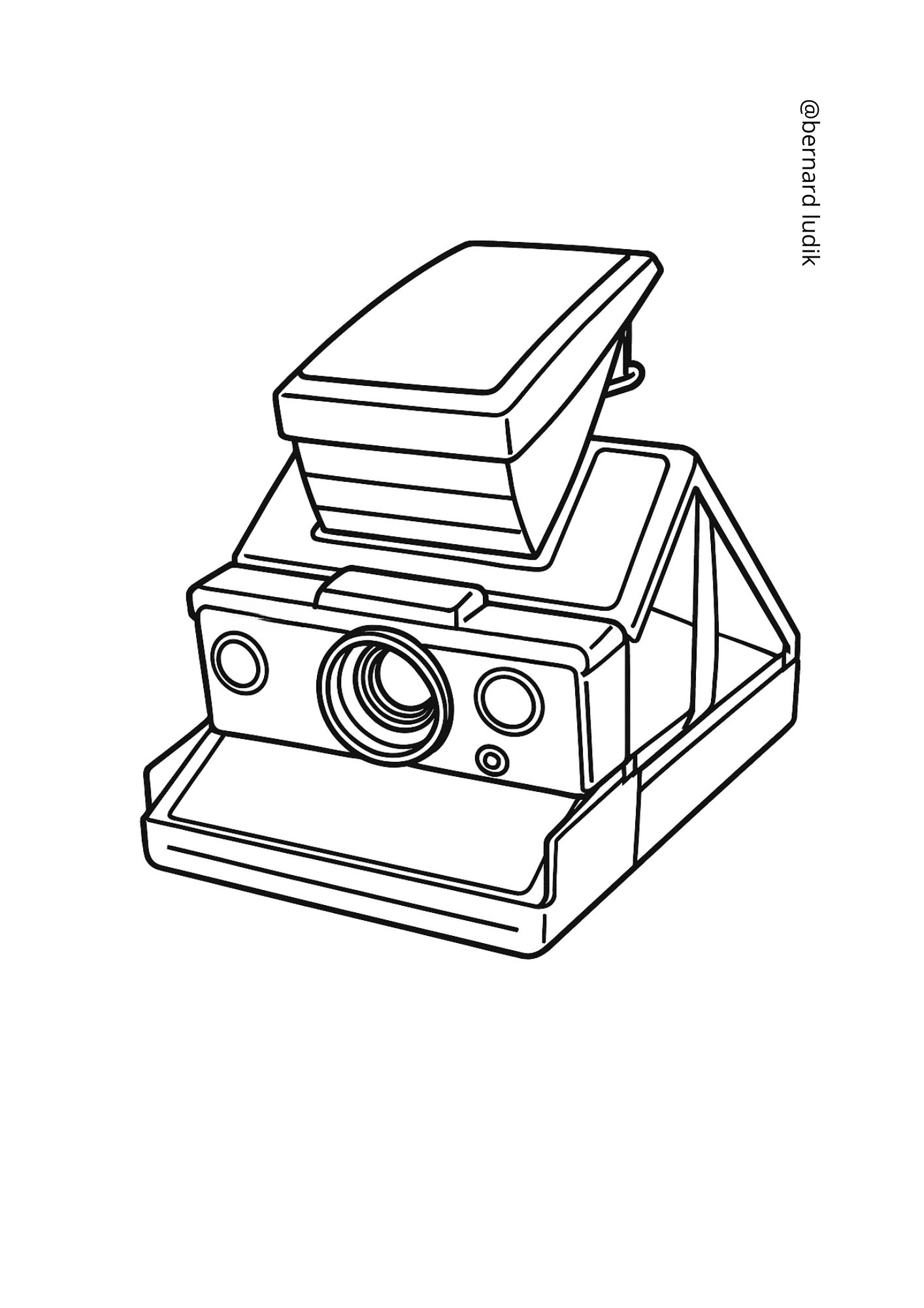 Objet culte à colorier 3