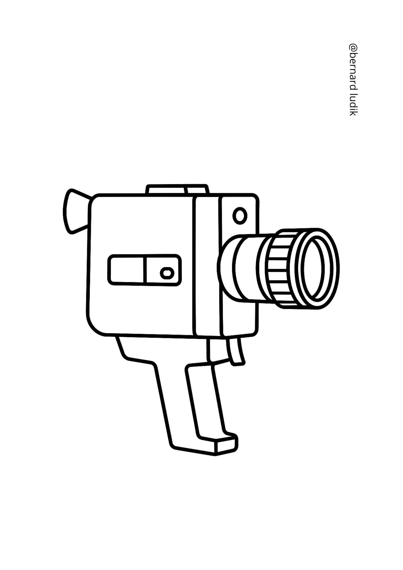 Objet culte à colorier 4